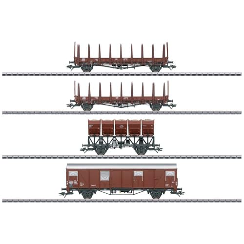 Märklin 46662 H0 4er-Set Güterwagen der DB, divers von Märklin