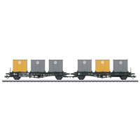 Märklin 46663 H0 Behältertransport-Doppelwagen der DB von Märklin