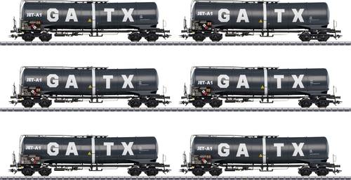 Märklin 47546 H0 6er-Set Kesselwagen Zans der GATX von Märklin