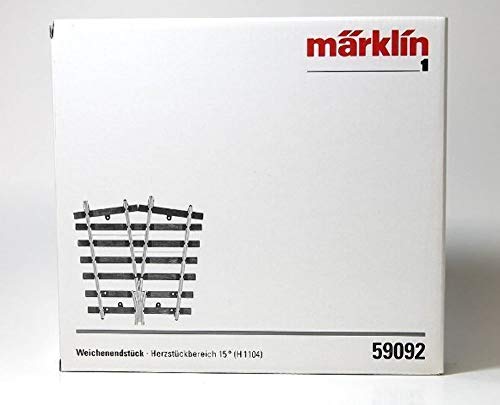 Märklin 59092 - Weichenendstück Herzstückbereich 15°(H11, Spur 1 von Märklin