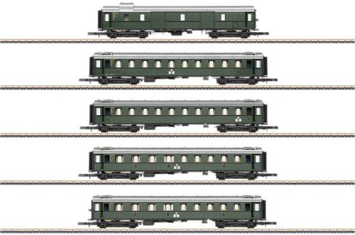 Märklin 87620 Z 5er-Set Schnellzugwagen Einheitsbauart 1928 bis 1930 der DB von Märklin