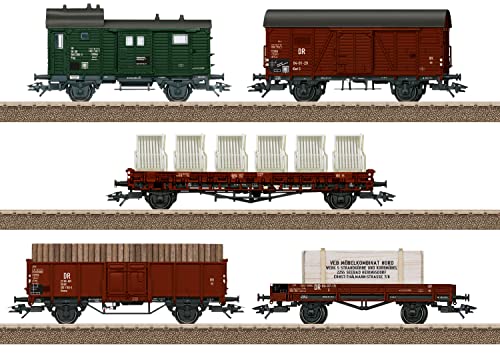 TRIX H0 24075 H0 5er-Set Güterwagen der DR von Märklin