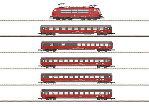 Zugpackung EC 64 Mozart mit Elektrolokomotive BR 103 von Märklin