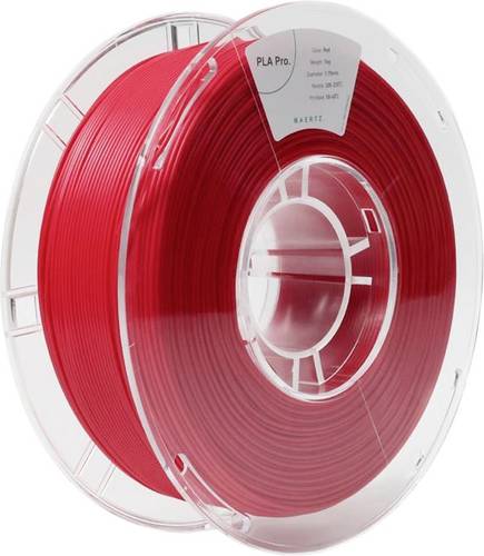 Maertz PMMA-1009-004 PMMA-1009-004 Filament PLA Pro 1.75mm 1000g Rot 1St. von Maertz