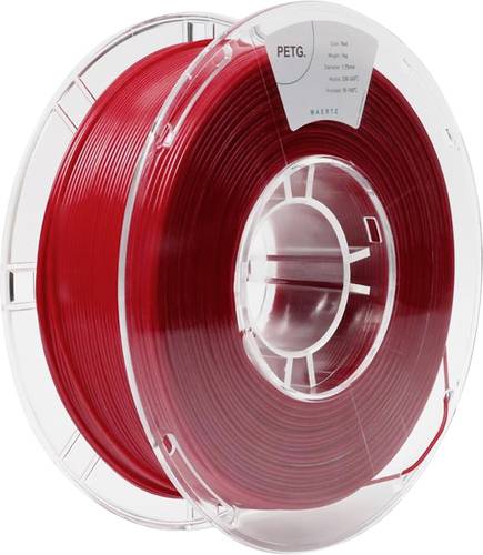 Maertz PMMA-1011-004 PMMA-1011-004 Filament PETG chemisch beständig 1.75mm 1000g Rot 1St. von Maertz