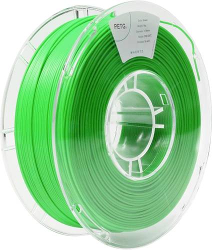 Maertz PMMA-1011-005 PMMA-1011-005 Filament PETG chemisch beständig 1.75mm 1000g Grün 1St. von Maertz