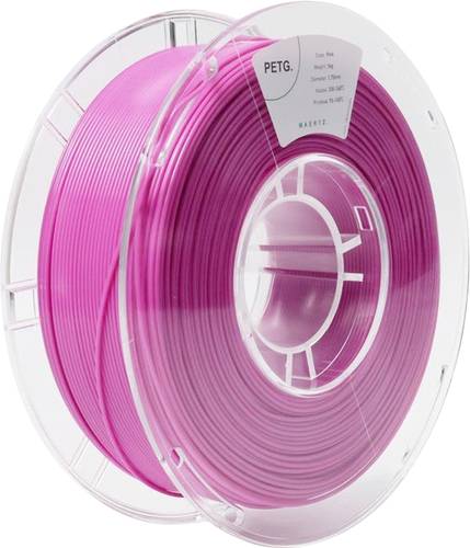 Maertz PMMA-1011-010 PMMA-1011-010 Filament PETG chemisch beständig 1.75mm 1000g Pink 1St. von Maertz