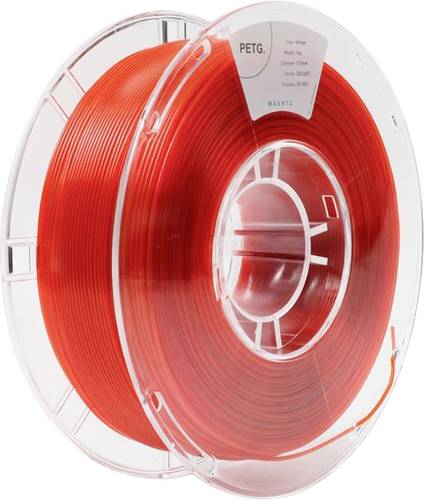 Maertz PMMA-1011-011 PMMA-1011-011 Filament PETG chemisch beständig 1.75mm 1000g Orange 1St. von Maertz