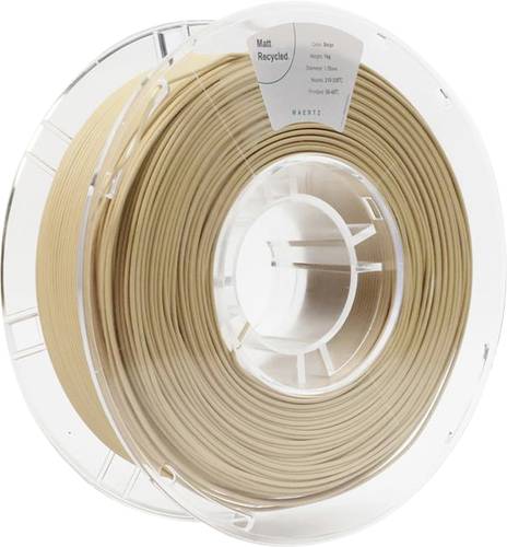 Maertz PMMA-1014-003 PMMA-1014-003 Filament PLA Matt Recyceltes PLA, Matt 1.75mm 1000g Beige 1St. von Maertz