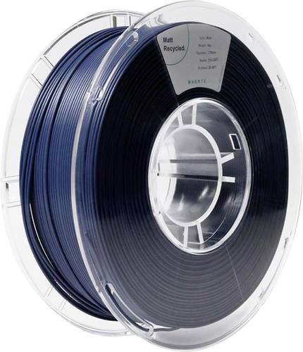 Maertz PMMA-1014-004 PMMA-1014-004 Filament PLA Matt Recyceltes PLA, Matt 1.75mm 1000g Blau 1St. von Maertz