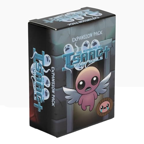 Maestro Media: The Binding of Isaac: Four Souls+ (2nd Edition) - Erweiterung, Strategie-Kartenspiel, offiziell lizenziert, ab 13 Jahren, 1-4 Spieler, 30 Minuten von Maestro Media