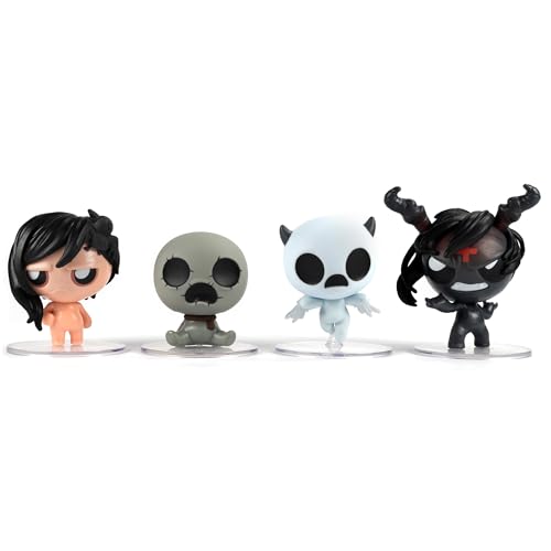 The Binding of Isaac: 4 Figures Series 3 Collection - Videospiel-Merchandise, Sammelfiguren-Miniaturen, offiziell lizenziert von Maestro Media