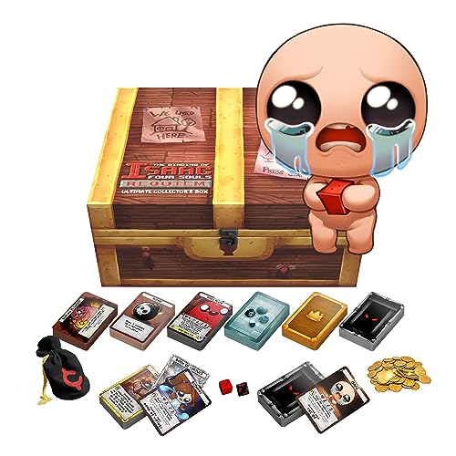 Maestro 76243 Binding of Isaac: Four Requiem-The Ultimate Collection-EN Boardgame, Bunt, Rechteckig von Maestro Media