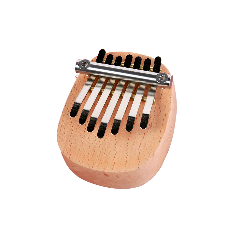 Magadi MAG-K7-A2 7-Key Beech Mini Kalimba Kalimba von Magadi