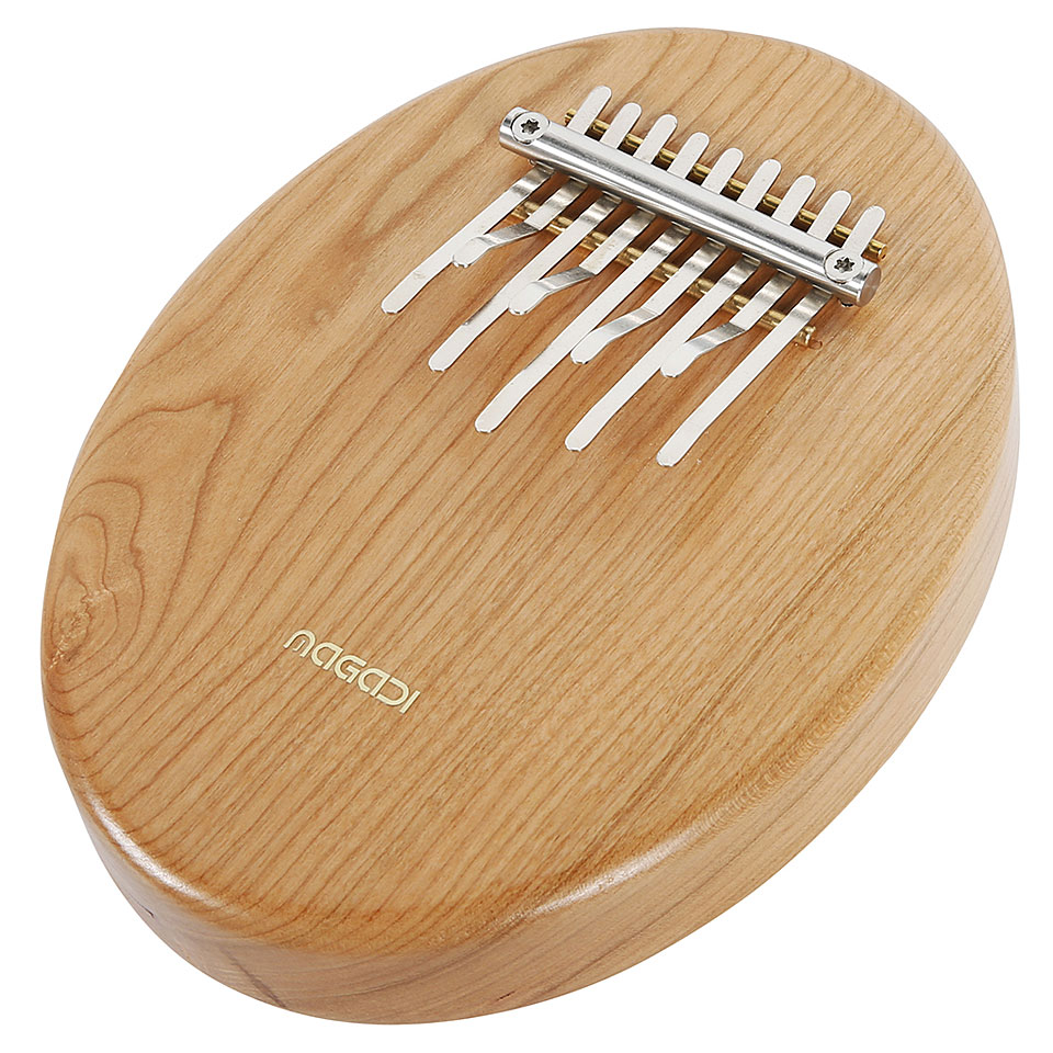 Magadi MAG-M9-OLIVE 9-Key Cherry Kalimba Kalimba von Magadi