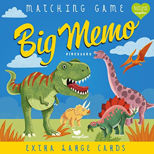 Magellan Big Memo Dinosaurs Kinderspiel, grey von Magellan