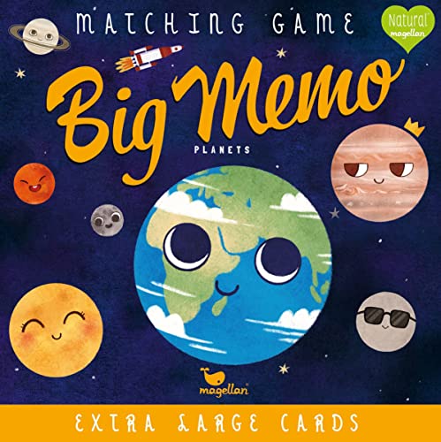 Big Memo - Planets: EIN wunderschönes Memo-Spiel zum ersten Kennenlernen unseres Sonnensystems von Magellan GmbH