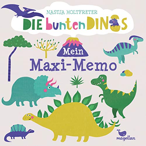 Die Bunten Dinos - Mein Maxi-Memo von Magellan