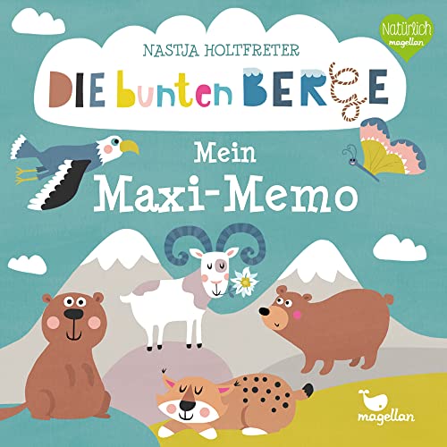 Die bunten Berge - Mein Maxi-Memo von Magellan