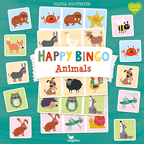 Happy Bingo - Animals: EIN farbenfrohes Legespiel für Kinder ab 3 Jahren von Magellan GmbH