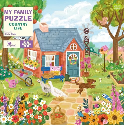 My Family Puzzle - Country Life: 500 Teile Puzzle für Kinder und Erwachsene von Magellan GmbH