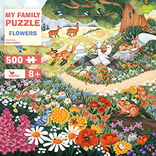 My Family Puzzle - Flowers: EIN Zauberhaftes Puzzle für die ganze Familie von Magellan GmbH