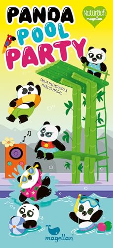 Magellan, Panda Pool Party, Familienspiel, Spannendes Würfelspiel mit Sprungturm, Lustige Pool-Party für Kinder, Für 2–4 Spieler ab 4 Jahren, fördert Geschicklichkeit Magellan, Panda Pool Party, Familienspiel, Spannendes Würfelspiel mit Sprungturm, Lustige Pool-Party für Kinder, Für 2–4 Spieler ab 4 Jahren, fördert Geschicklichkeit von Magellan