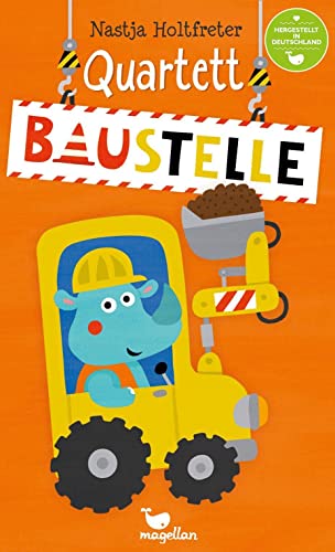 Quartett - Baustelle: Kartenspiel für Kinder ab 5 Jahren von Magellan GmbH