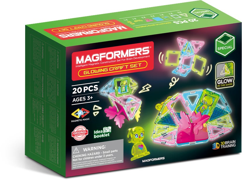 Magformers Glowing Craft Bausatz 20 Teile von Magformers