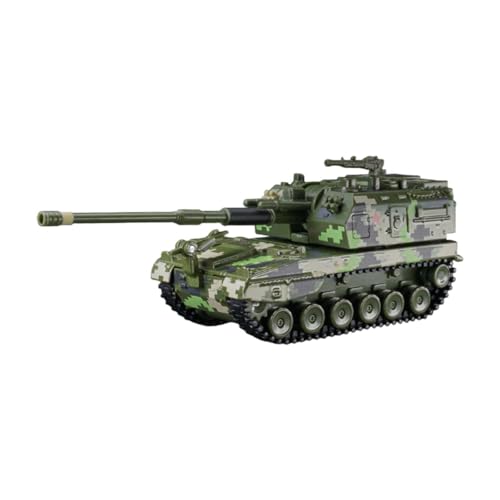 MagiDeal 1/150 Maßstab Raupenwagen Spielzeug Simulation Handwerk Realistisches Panzermodell aus Druckgusslegierung Kampfpanzer Spielzeug für Jungen von MagiDeal