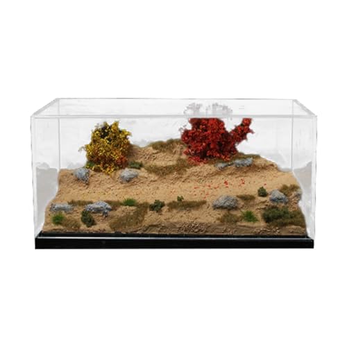 MagiDeal 1/64 Modell Bergstraßenszene Hintergrund Handwerk Realistische Vitrine Hintergrund Szene Modell für Druckguss Auto Figuren Ornament von MagiDeal