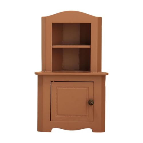 MagiDeal 1:12 Dollhouse Storage Cabinet Miniatur Möbel Dekorative Puppenzubehör Dekoration für die Lebenssteuerlayout für Einrichtungsgegenstände, Rosa von MagiDeal