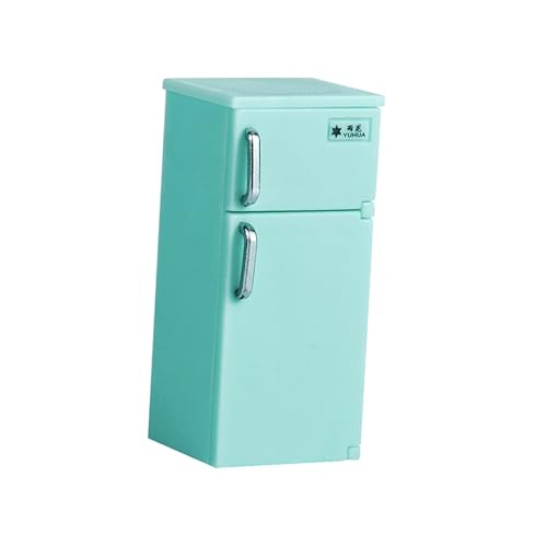 MagiDeal 1:12 Puppenhausmöbel-Kühlschrank, Rollenspielspielzeug, Dekoration, Puppenhauszubehör, Miniaturmöbel für, Mädchen und Jungen ab 3 Jahren, Minze MagiDeal 1:12 Puppenhausmöbel-Kühlschrank, Rollenspielspielzeug, Dekoration, Puppenhauszubehör, Miniaturmöbel für, Mädchen und Jungen ab 3 Jahren, Minze von MagiDeal