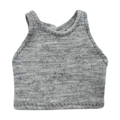 MagiDeal 1:12 Strickweste, Mini-Tanktop, modisches, pädagogisches Anziehspielzeug, zum Selbermachen von Puppen für 14cm große Actionfiguren, Puppen, Grau MagiDeal 1:12 Strickweste, Mini-Tanktop, modisches, pädagogisches Anziehspielzeug, zum Selbermachen von Puppen für 14cm große Actionfiguren, Puppen, Grau von MagiDeal