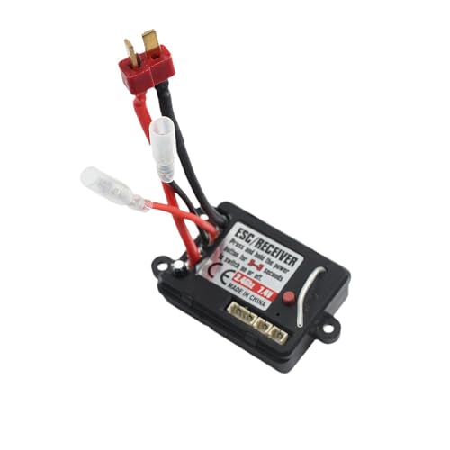 MagiDeal 1:16 RC-Auto, gebürsteter ESC, Ersatzteilmodifikation, RC-gebürsteter elektronischer Geschwindigkeitsregler für 16101 LKW-Fahrzeuge, Auto von MagiDeal