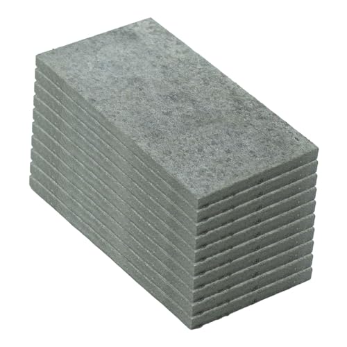 MagiDeal 10 Stück Zementziegel-Modellhausgebäude, DIY-Materialien, DIY-Modell-Grundplatte für den Hobby-Modellbau, 6x12cm MagiDeal 10 Stück Zementziegel-Modellhausgebäude, DIY-Materialien, DIY-Modell-Grundplatte für den Hobby-Modellbau, 6x12cm von MagiDeal