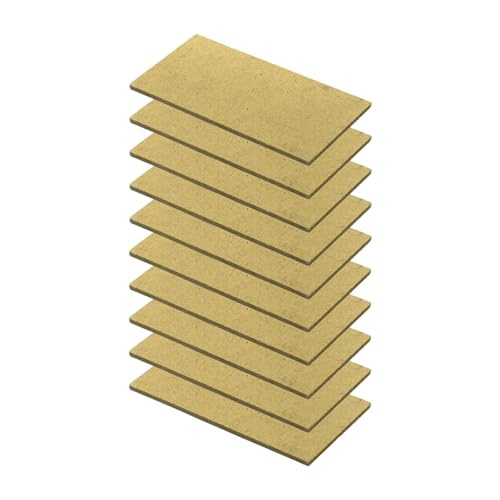 MagiDeal 10x Baumodell-Grundplatten, Grundplatten, Hausbau-Bodenplatten, Fundamentplatten für Projekte, handgefertigtes Kunsthandwerk, 6cmx12cm MagiDeal 10x Baumodell-Grundplatten, Grundplatten, Hausbau-Bodenplatten, Fundamentplatten für Projekte, handgefertigtes Kunsthandwerk, 6cmx12cm von MagiDeal