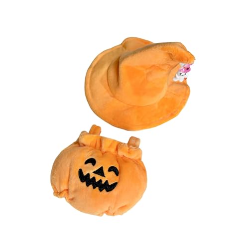 MagiDeal 15cm 17cm Plüsch Puppenkleidung Cartoon Halloween Kürbis Kostüme Kuscheltiere Kleidung Puppenoutfit Puppenkleidung von MagiDeal