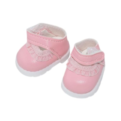 MagiDeal 17 cm Miniatur-Puppenschuhe, Puppenzubehör, bequem, Puppen-Ankleidespielzeug, für kleine Mädchen, Geschenk zum Herstellen von Puppenspielzeug im Alter, Rosa MagiDeal 17 cm Miniatur-Puppenschuhe, Puppenzubehör, bequem, Puppen-Ankleidespielzeug, für kleine Mädchen, Geschenk zum Herstellen von Puppenspielzeug im Alter, Rosa von MagiDeal