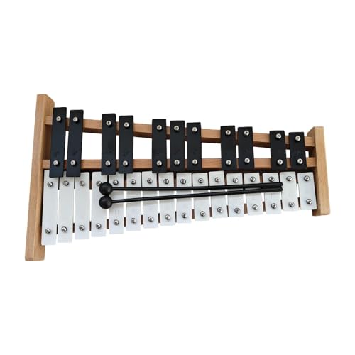 MagiDeal 27 Notizen Glockenspiel mit 2 MALKETS Educational Percussion Instrument für Live -Aufführung außerhalb der Konzertschule Orchester von MagiDeal