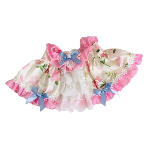 MagiDeal 38 cm große Puppenkleidung aus Plüsch, Puppenkleidung, stilvolle Geschenke, Zubehör für Plüschpuppen, bequeme Foto-Requisiten, Puppenkleid, ROSA von MagiDeal