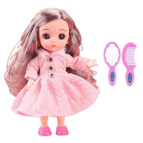 MagiDeal 3X 1/12 16CM Ball Jointed BJD Puppe Weibliche Mädchen mit Vollen Satz Outfit E MagiDeal 3X 1/12 16CM Ball Jointed BJD Puppe Weibliche Mädchen mit Vollen Satz Outfit E von MagiDeal