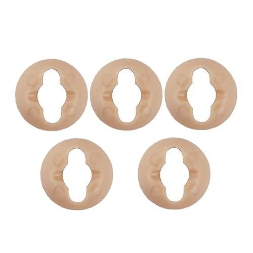 MagiDeal 5X BJD Halskarte Halspolster DIY S-Haken Nicht enthalten Puppenteile BJD Puppe BJD Modifikationswerkzeug Puppenherstellung Kopfpolster, B Size von MagiDeal