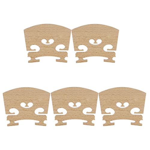 MagiDeal 5pcs Ahorn Brücke Bridge Geigensteg Zubehör für 4/4 Violine/Geige von MagiDeal