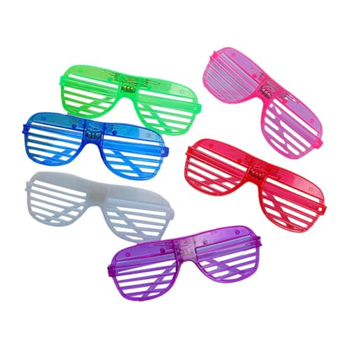 MagiDeal 6X Shutter Shade Brille Sonnenbrille Shades Valentinstag Brille für Kinder als Requisite Neuheit Kostüm von MagiDeal