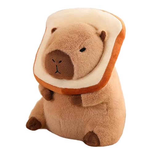 MagiDeal Bequeme süße Capybara Stofftier Plüsch Capybara Puppe für Kinder, Toast von MagiDeal