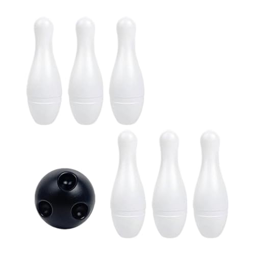 MagiDeal Bowling-Set für, pädagogisch wertvoll, lustig, für drinnen und draußen, Rasenparty, Gastgeschenke, Bowling-Spielzeug für die frühe Entwicklung, Weiß MagiDeal Bowling-Set für, pädagogisch wertvoll, lustig, für drinnen und draußen, Rasenparty, Gastgeschenke, Bowling-Spielzeug für die frühe Entwicklung, Weiß von MagiDeal