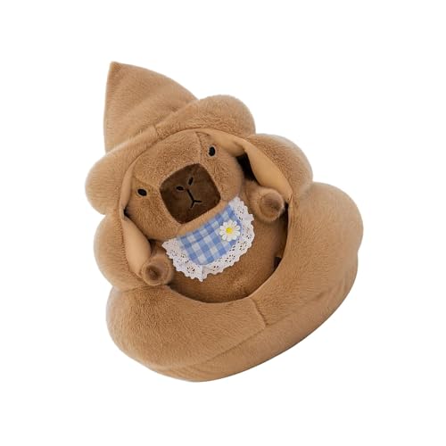 MagiDeal Capybara-Plüschtier, Capybara, Stofftier, Wohndekoration, weiches Capybara, Stofftier, Capybara-Puppe als Geschenk für Kinder, Jungen und Mädchen, 50cm von MagiDeal