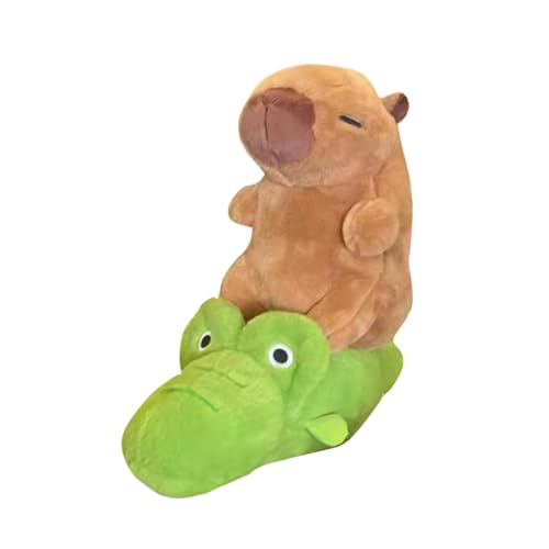 MagiDeal Capybara-Plüschtier, Capybara-Stofftier, Cartoon-Wohndekor, Plüsch-Capybara-Puppe, Capybara-Stofftier für Geschenke, Erwachsene, Höhe 45cm von MagiDeal