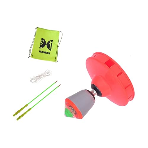 MagiDeal Chinesisches Set, interaktives Diabolo-Spielzeug, Flexibles Workout, mehrzweckiges chinesisches Diabolo-Set, Jonglierspielzeug für den, Rot von MagiDeal